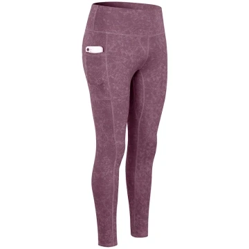 Outdoor fleece high waist yoga pants full length gym workout yoga pant fitness Training Clothing str