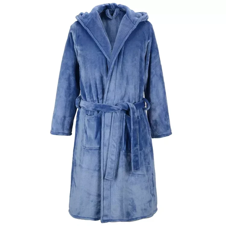 Hooded terry cloth robes womens fleece bathrobe robe men's sleepwear New Arrivals Latest