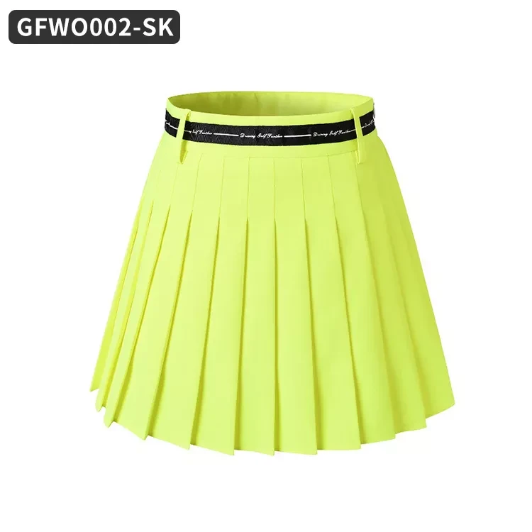 Customization Ladies Soft Gym Sports Short Skirt Breathable Casual Fitness Women's Golf Skirt S